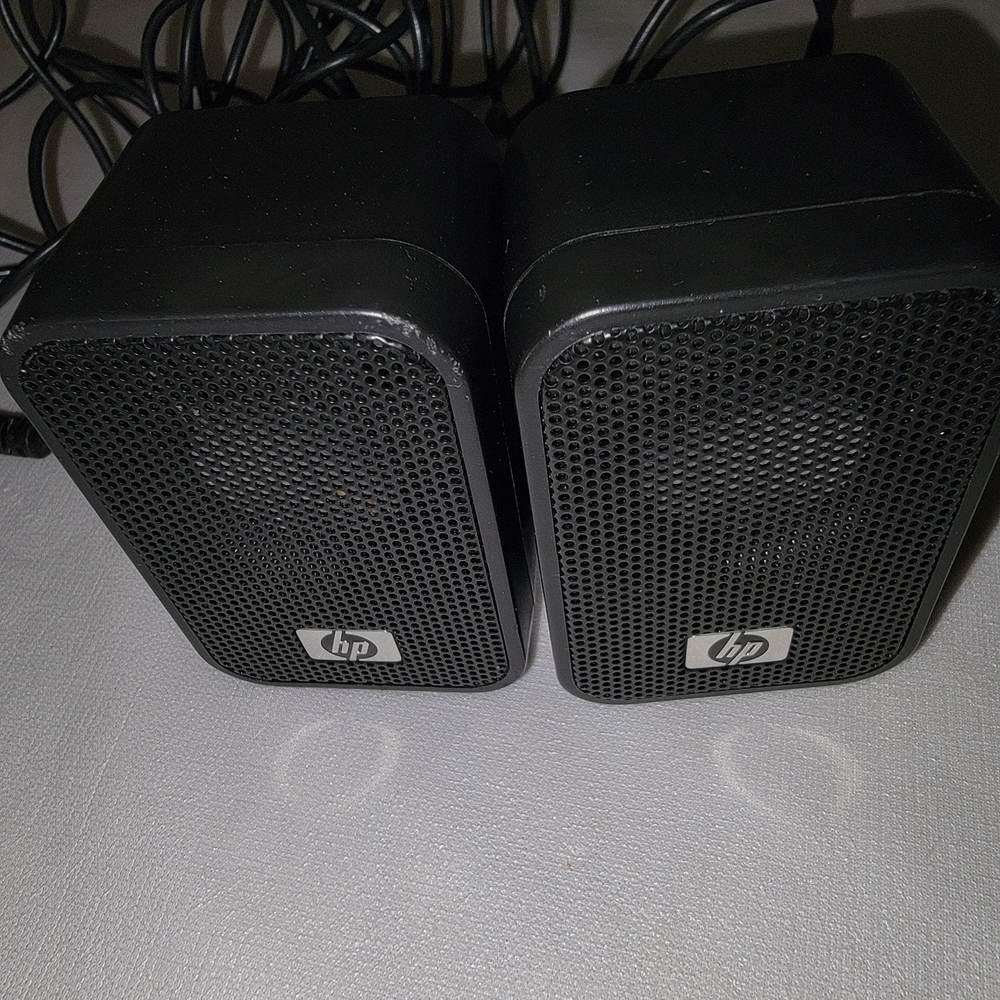 HP Black Computer Microphone for Clear Audio